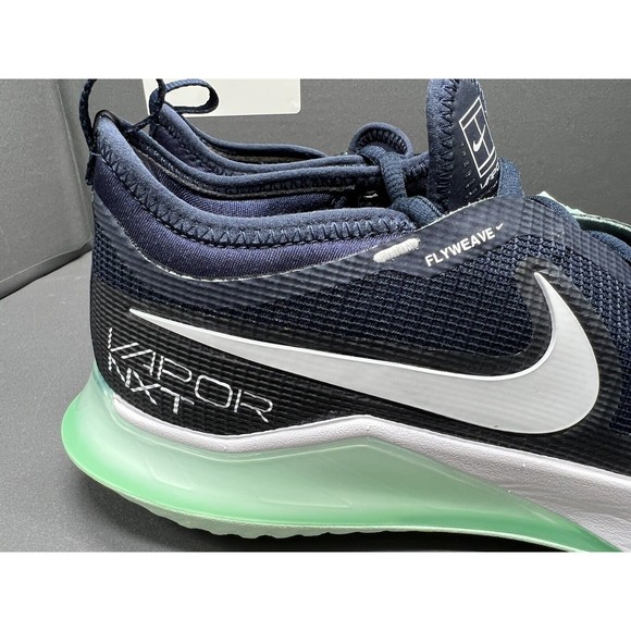 Nike React Vapor NXT HC Obsidian White Mint Shoes CV0742-410 Women Sz 8.5 NEW - Picture 12 of 12